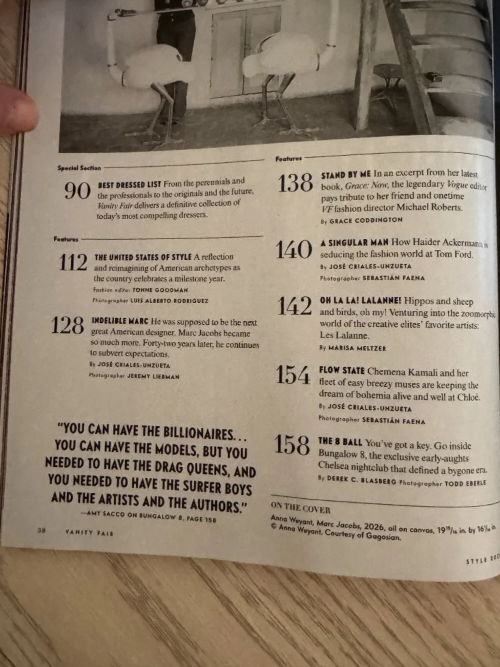 Vanity Fair Style 2026 Marc Jacobs American Style Magazine Issue 780